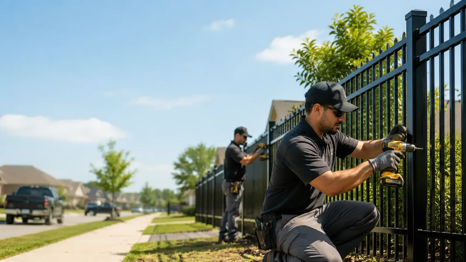 Metal Fence Installation in Cleveland, OK